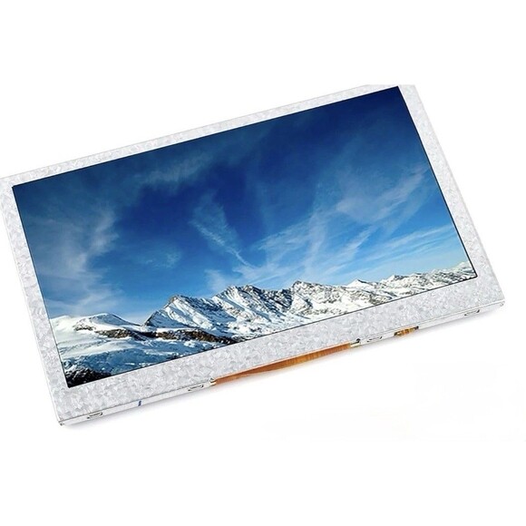 Waveshare 4.3inch DSI Display 800 x 480, IPS Screen No Touch Raspberry Pi - Picture 1 of 12